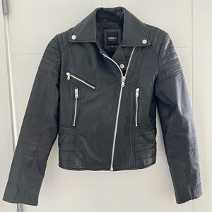 Barney’s Original leather jacket